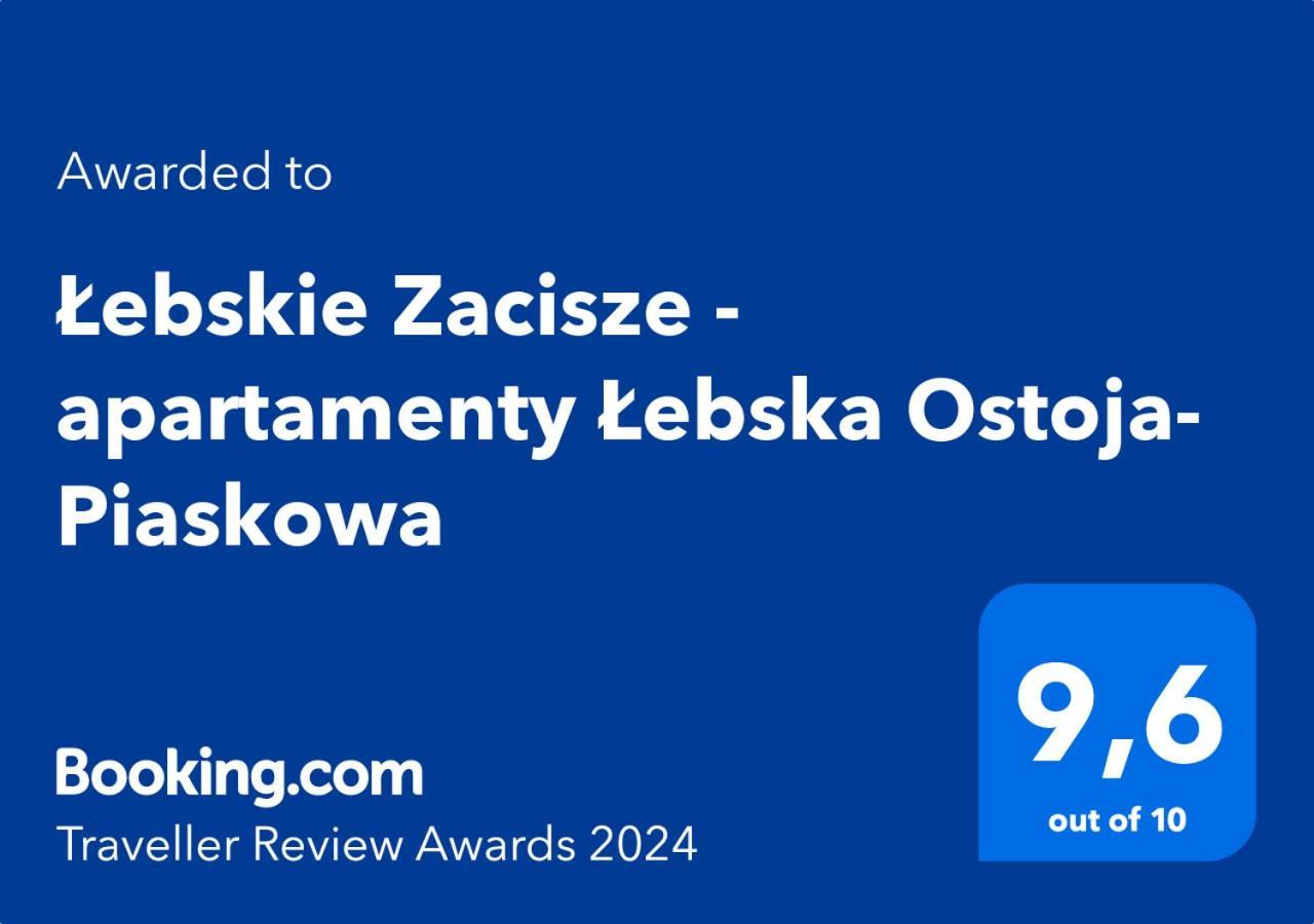 Lebskie Zacisze - Apartamenty Lebska Ostoja- Piaskowa Zarnowska Exterior photo